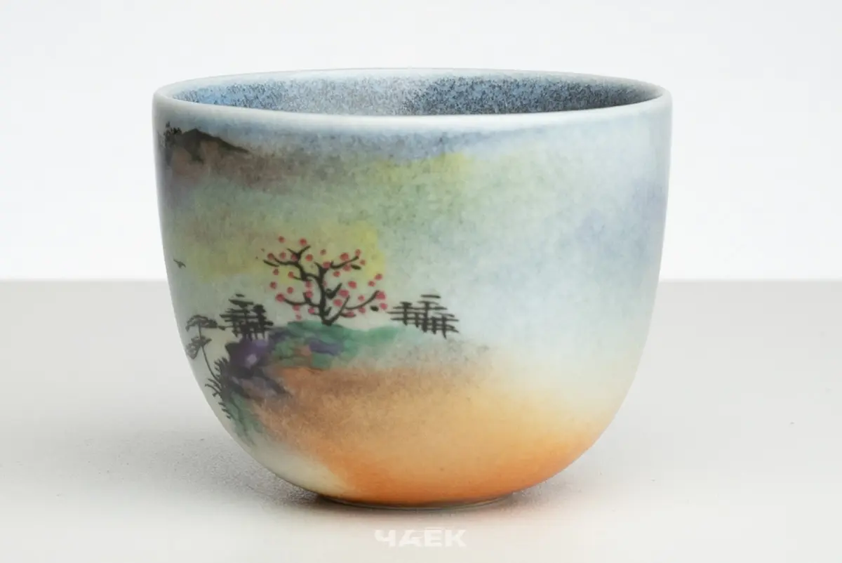 Пиала № 624, керамика Цзиндэчжэнь, 70 мл