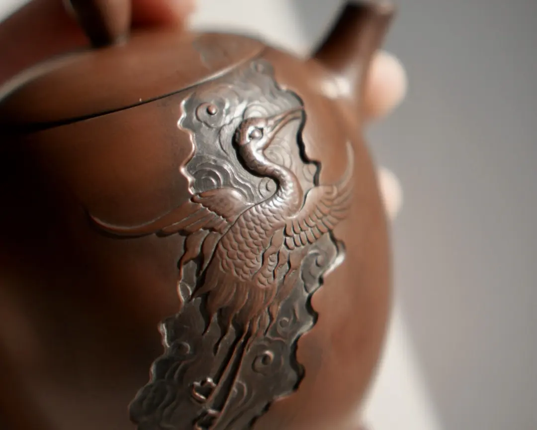 Чайник из Гуанси № 24, керамика Циньчжоу, 210 мл