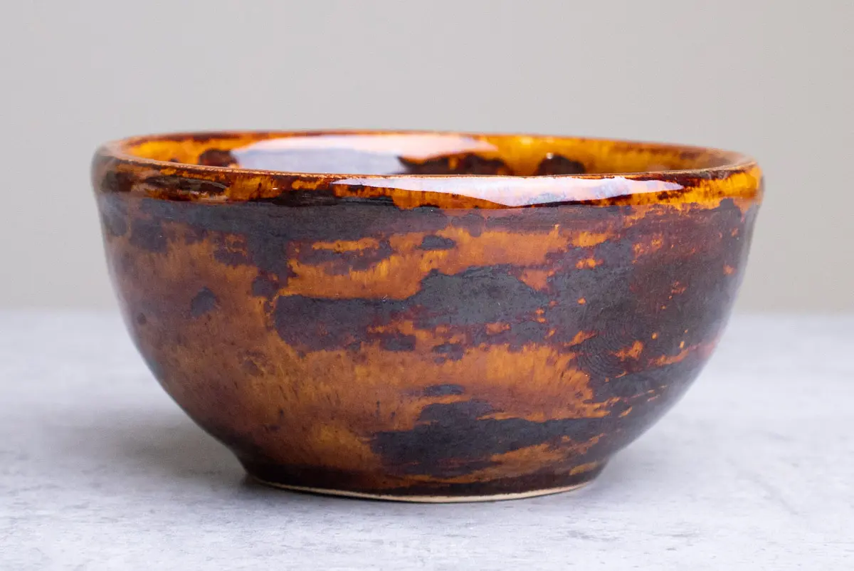 Пиала № 70 «Вблизи вулкана», керамика, 100 мл