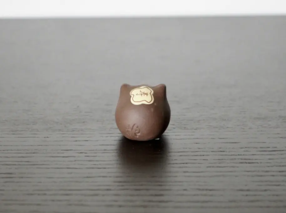 Чайная фигурка «Свинка» № 6, исинская глина