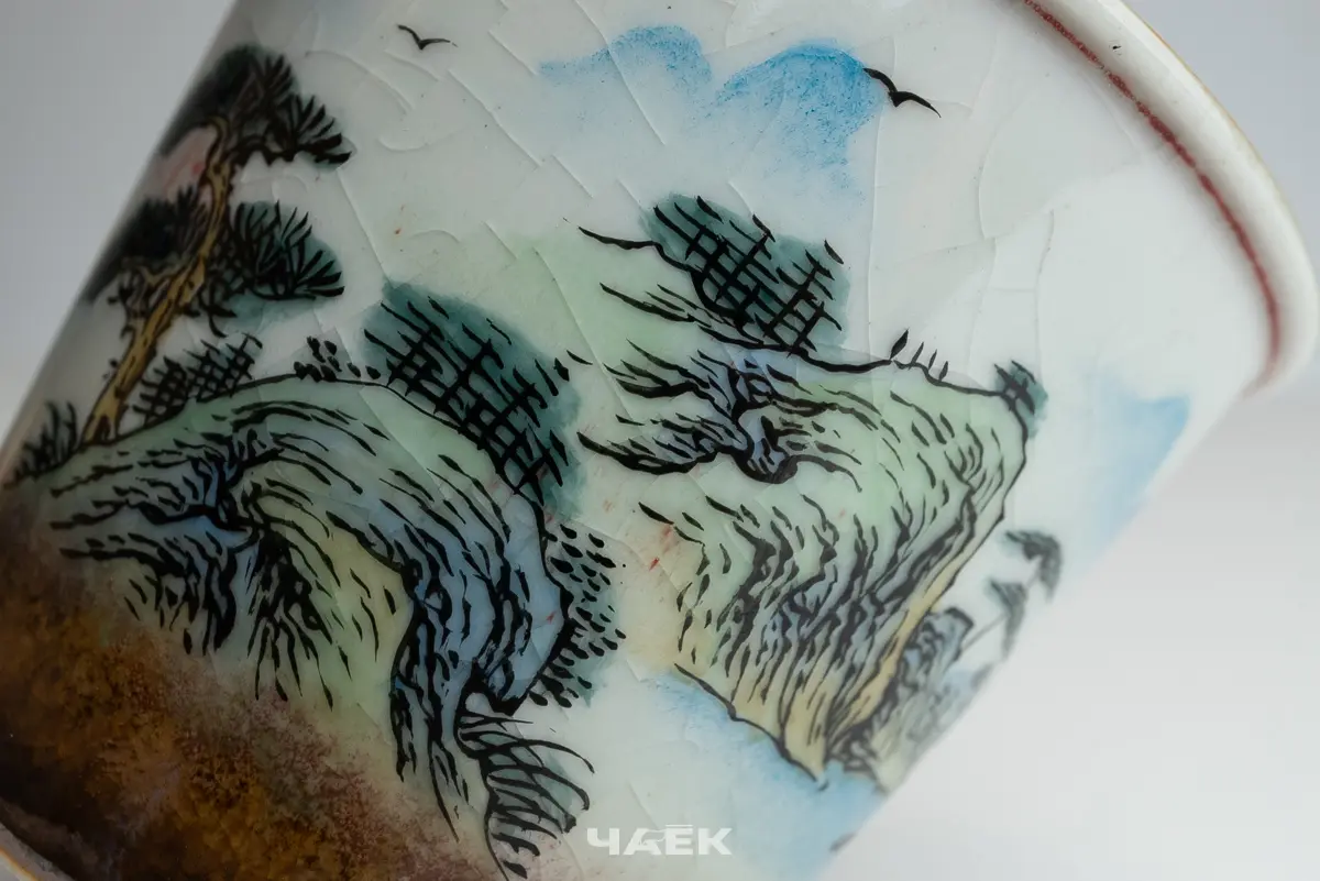 Пиала № 566, керамика Цзиндэчжэнь, 111 мл