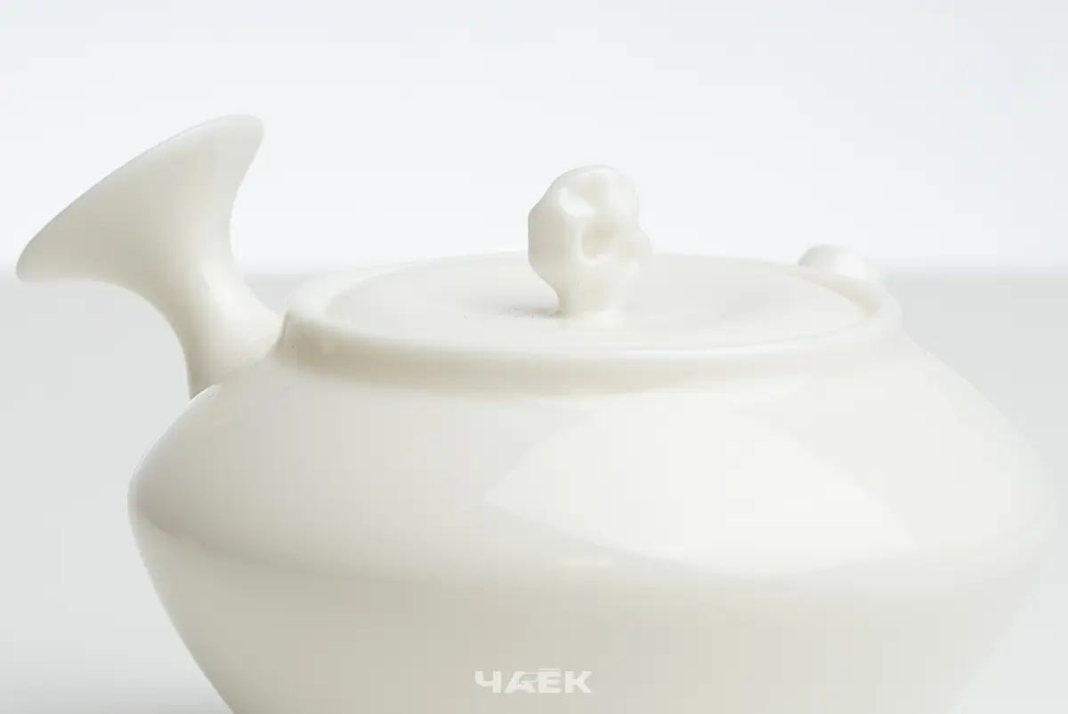 Чайник № 777, фарфор Дэхуа, 90 мл