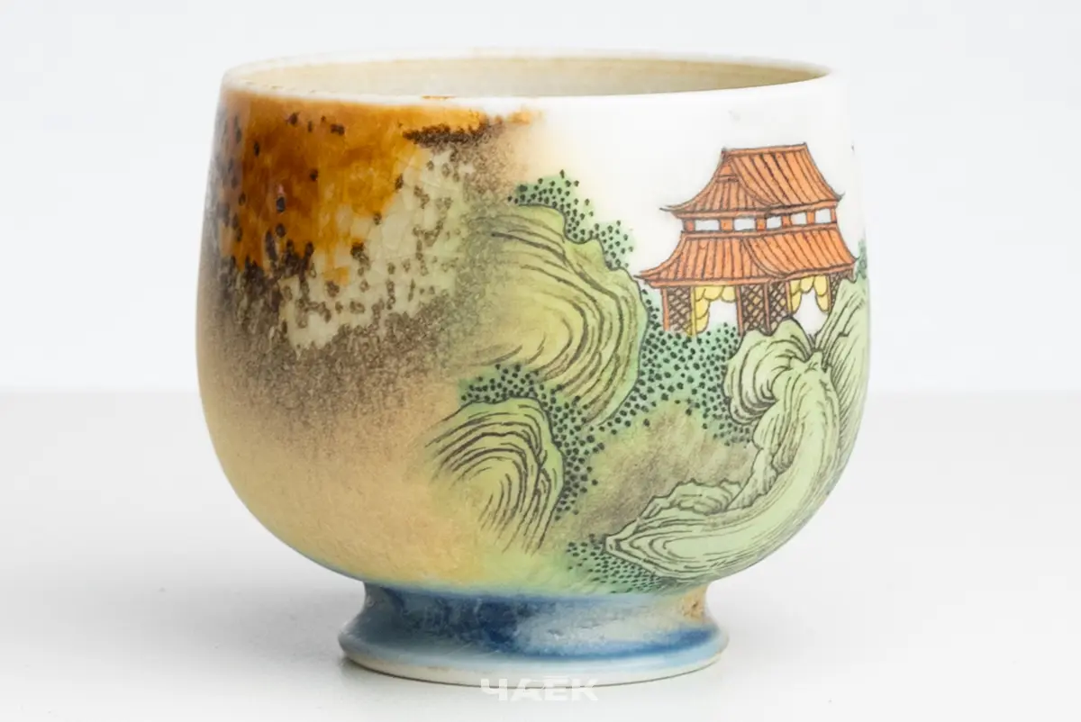 Пиала № 528, керамика Цзиндэчжэнь, 85 мл