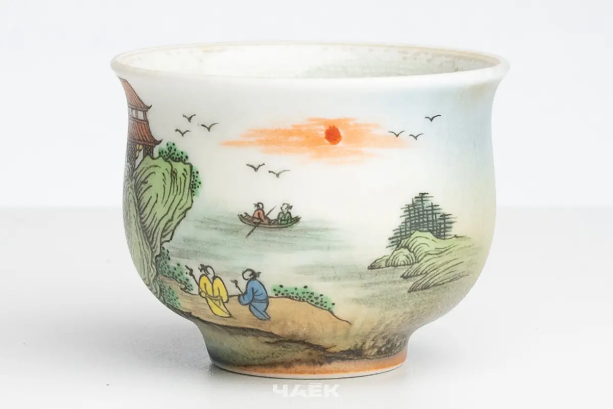 Пиала № 511, керамика Цзиндэчжэнь, 66 мл