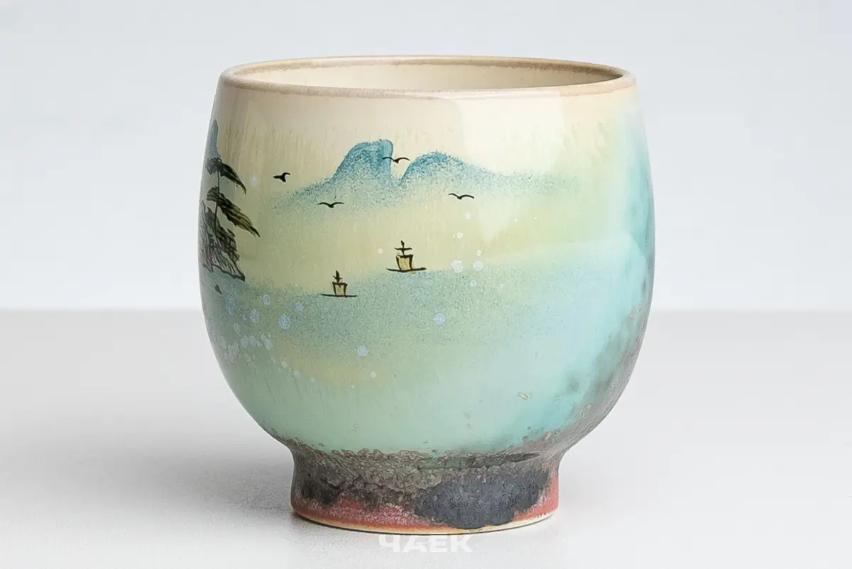 Пиала № 556, керамика Цзиндэчжэнь, 76 мл