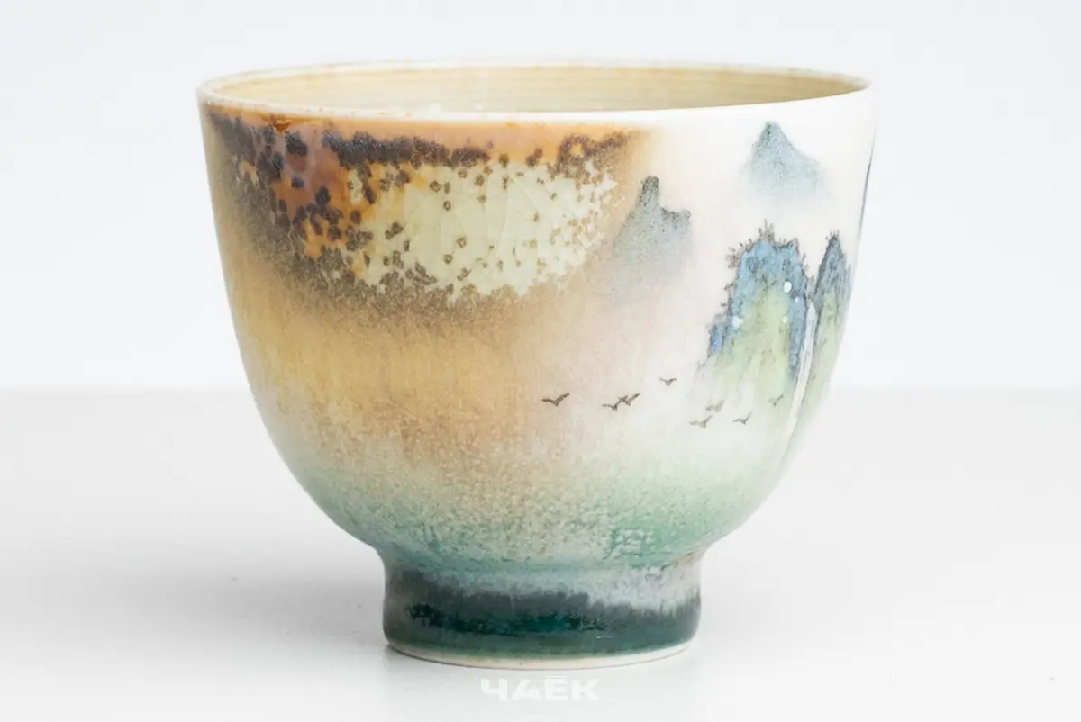 Пиала № 536, керамика Цзиндэчжэнь, 75 мл