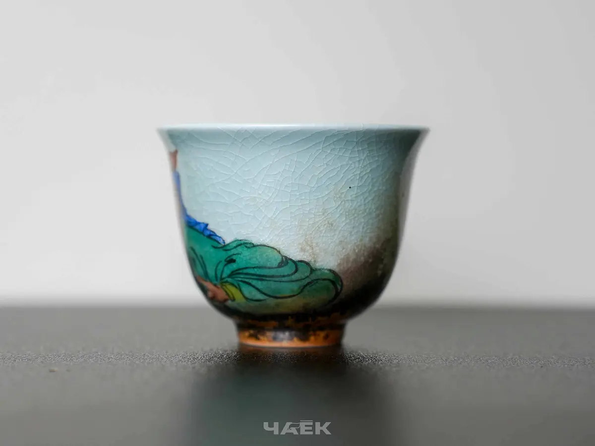 Пиала № 333, керамика Цзиндэчжэнь, 88 мл