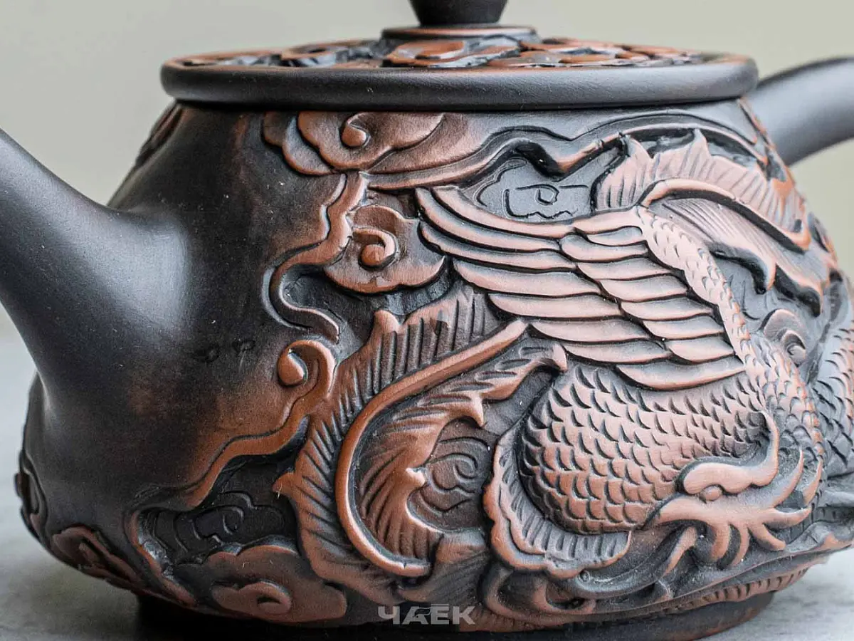 Чайник № 92 из керамики Цзяньшуй, 202 мл