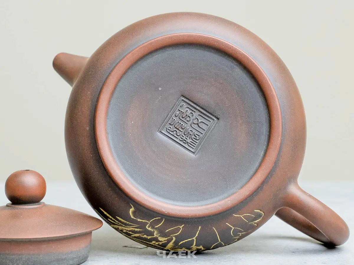 Чайник из Гуанси № 183, керамика Циньчжоу, 110 мл