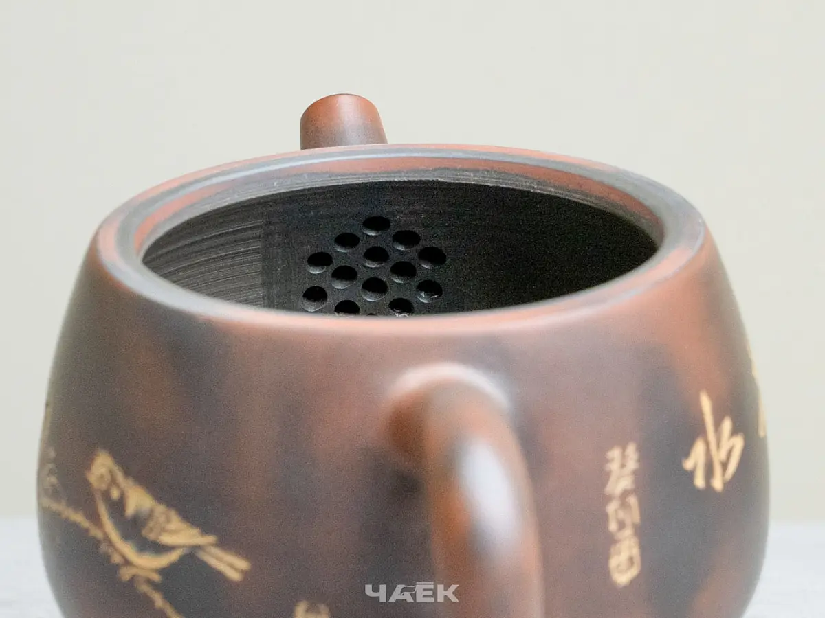 Чайник из Гуанси № 197, керамика Циньчжоу, 160 мл