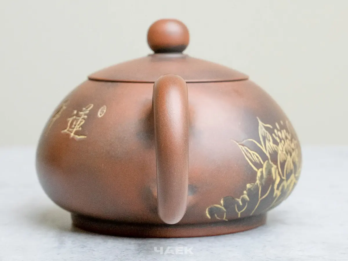 Чайник из Гуанси № 183, керамика Циньчжоу, 110 мл