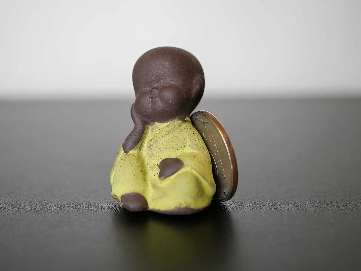 Чайная фигурка «Мечтаю о чае» № 100, исинская глина