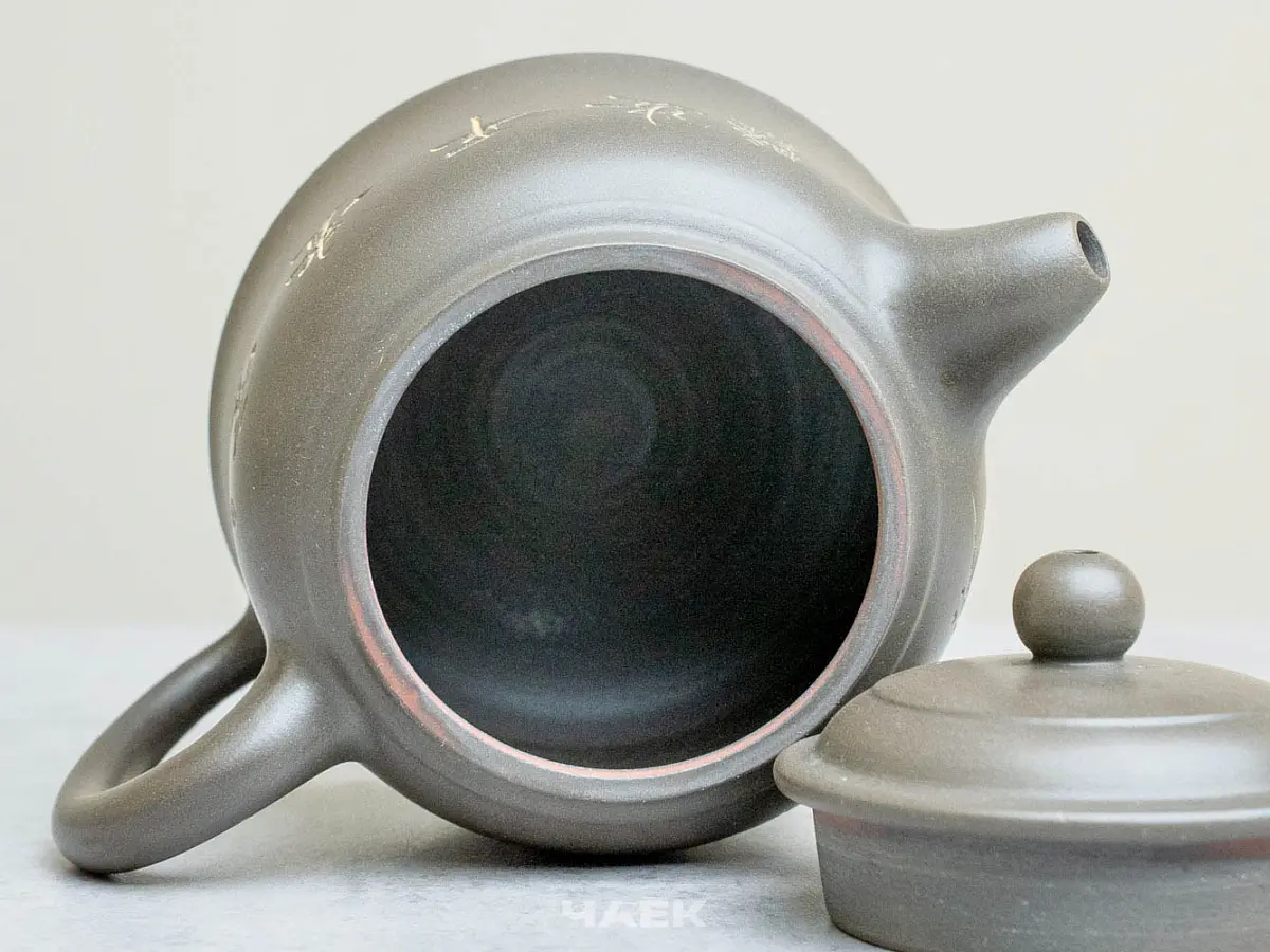 Чайник из Гуанси № 163, керамика Циньчжоу, 185 мл