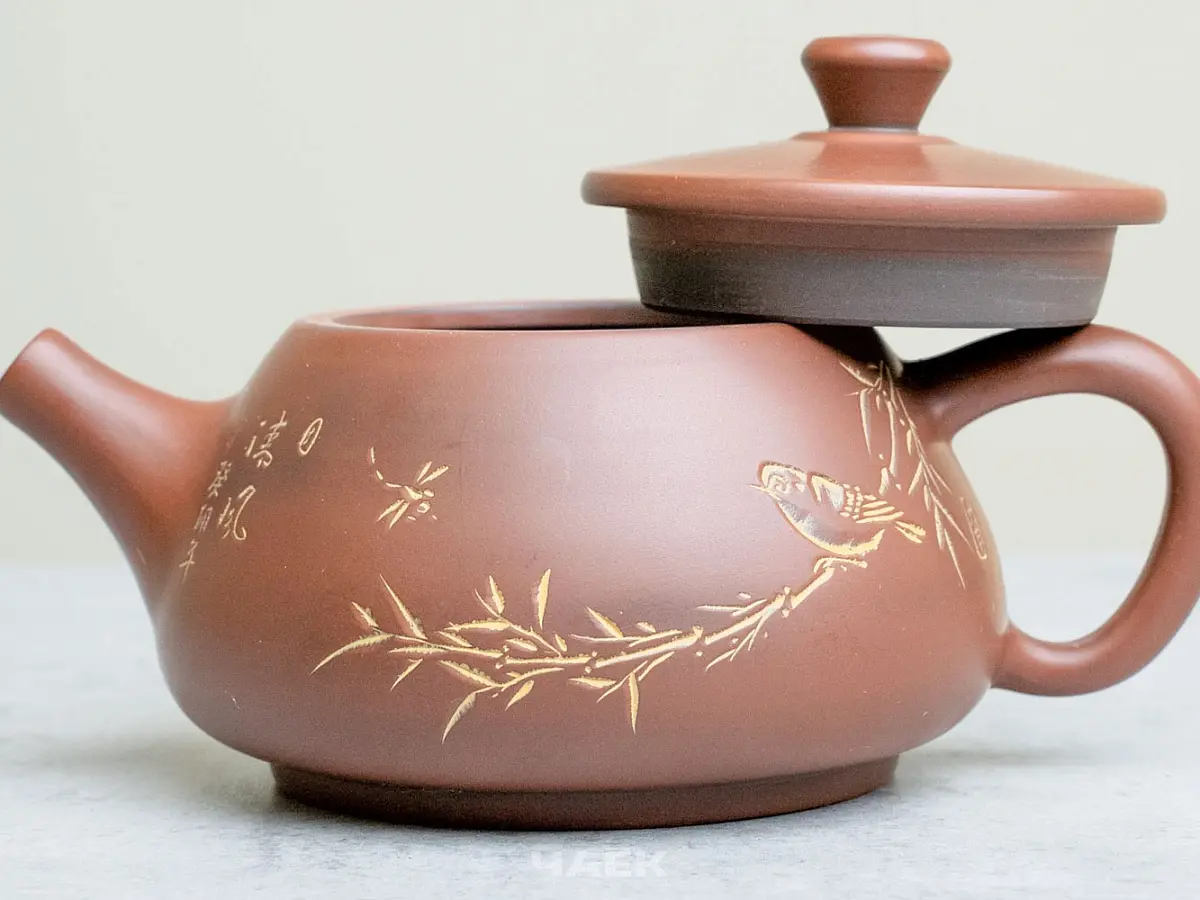 Чайник из Гуанси № 151, керамика Циньчжоу, 158 мл