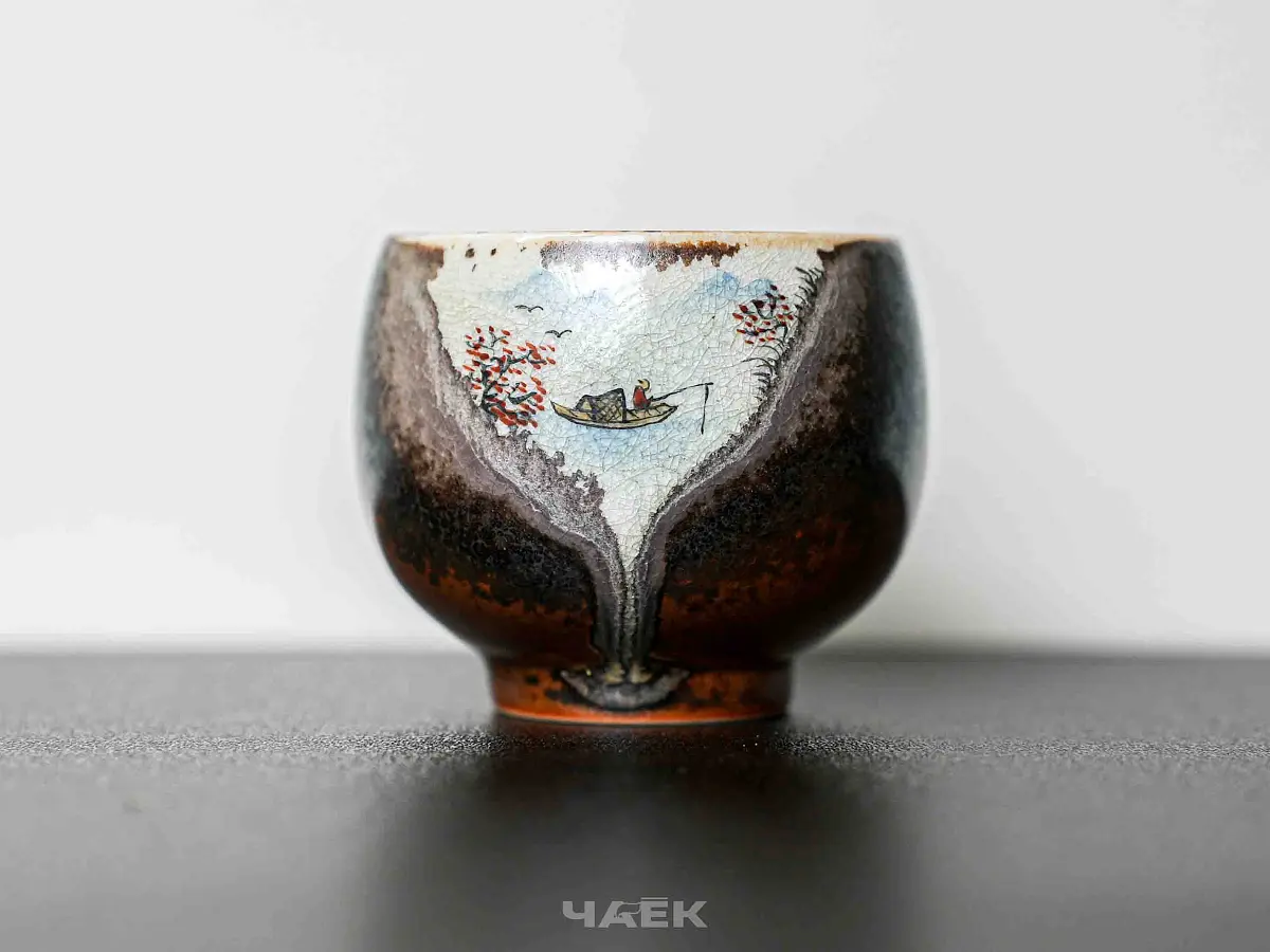 Пиала № 314, керамика Цзиндэчжэнь, 127 мл