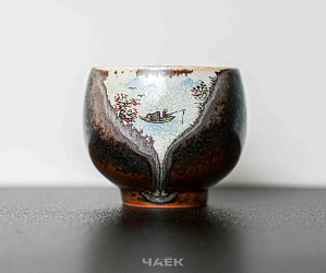 Пиала №314, керамика Цзиндэчжэнь, 127 мл