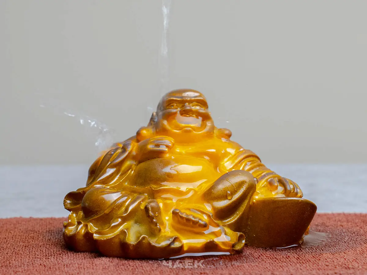 Чайная фигурка меняющая цвет «Будда Хотей» № 26