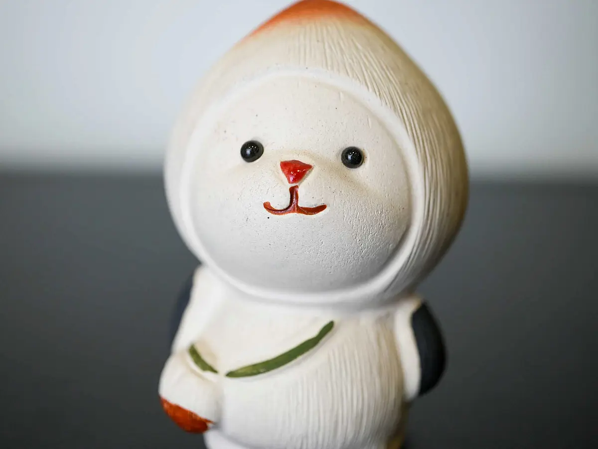 Чайная фигурка «Ореховый зверёк» № 63, исинская глина