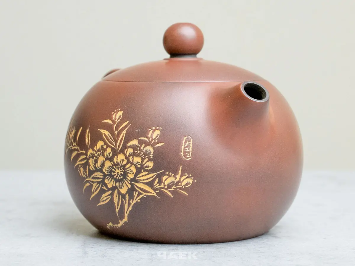 Чайник из Гуанси № 193, керамика Циньчжоу, 190 мл