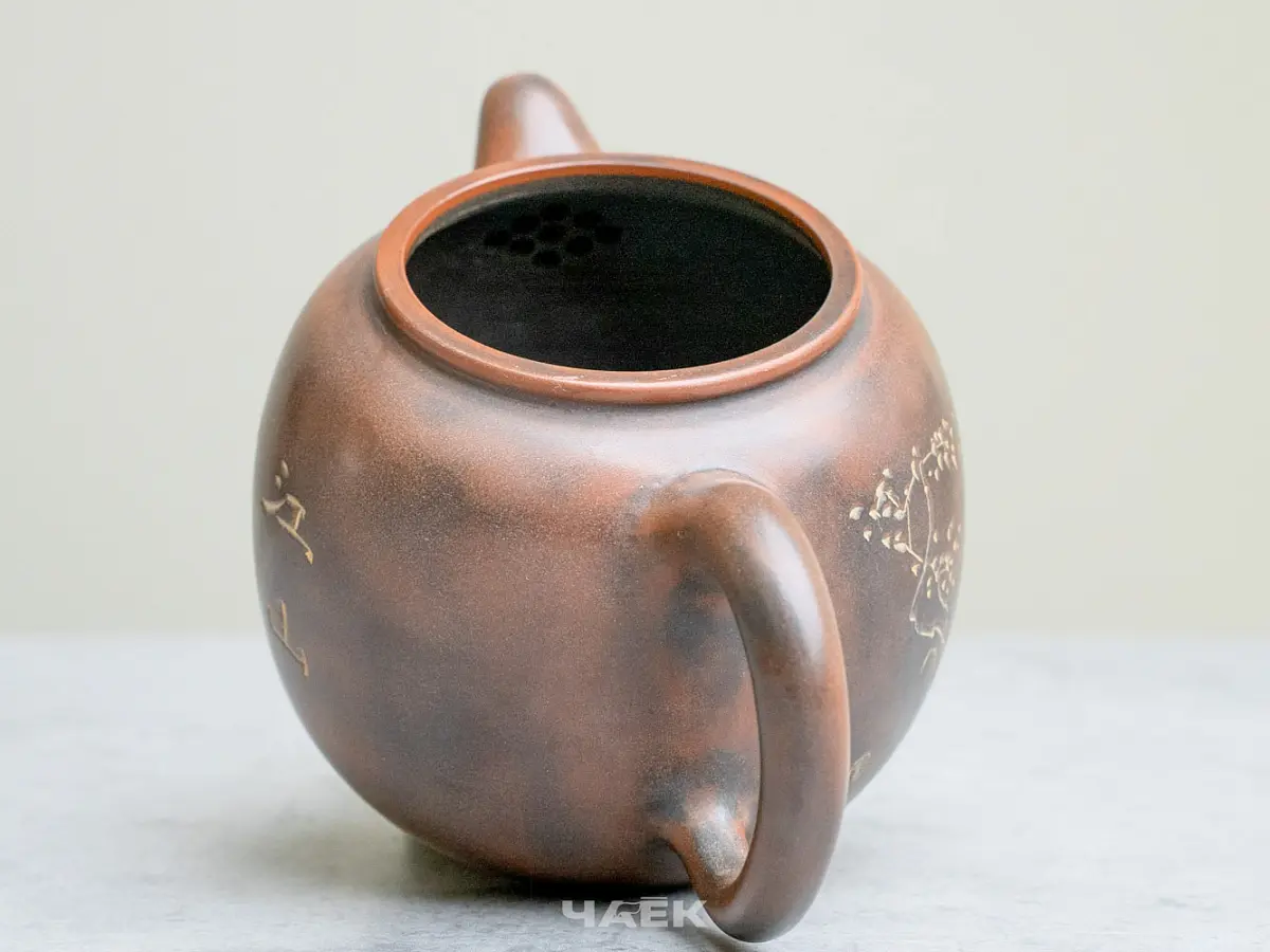 Чайник из Гуанси № 185, керамика Циньчжоу, 185 мл