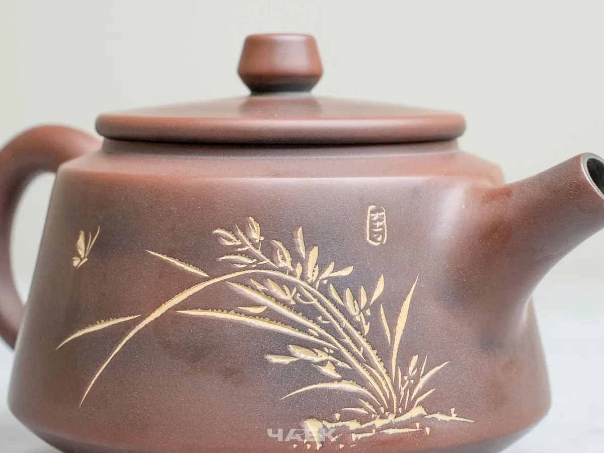 Чайник из Гуанси № 168, керамика Циньчжоу, 206 мл