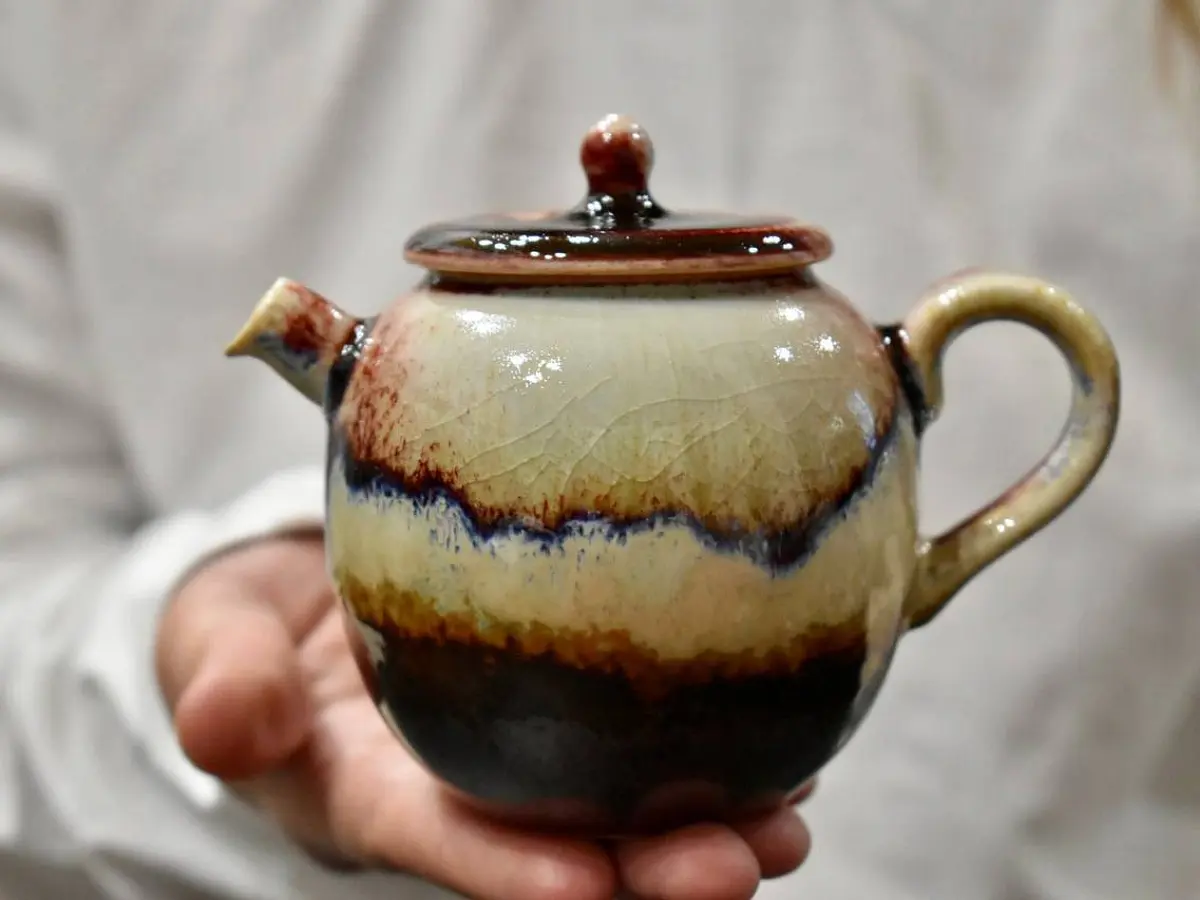 Чайник № 64, керамика Цзиндэчжэнь, 195 мл