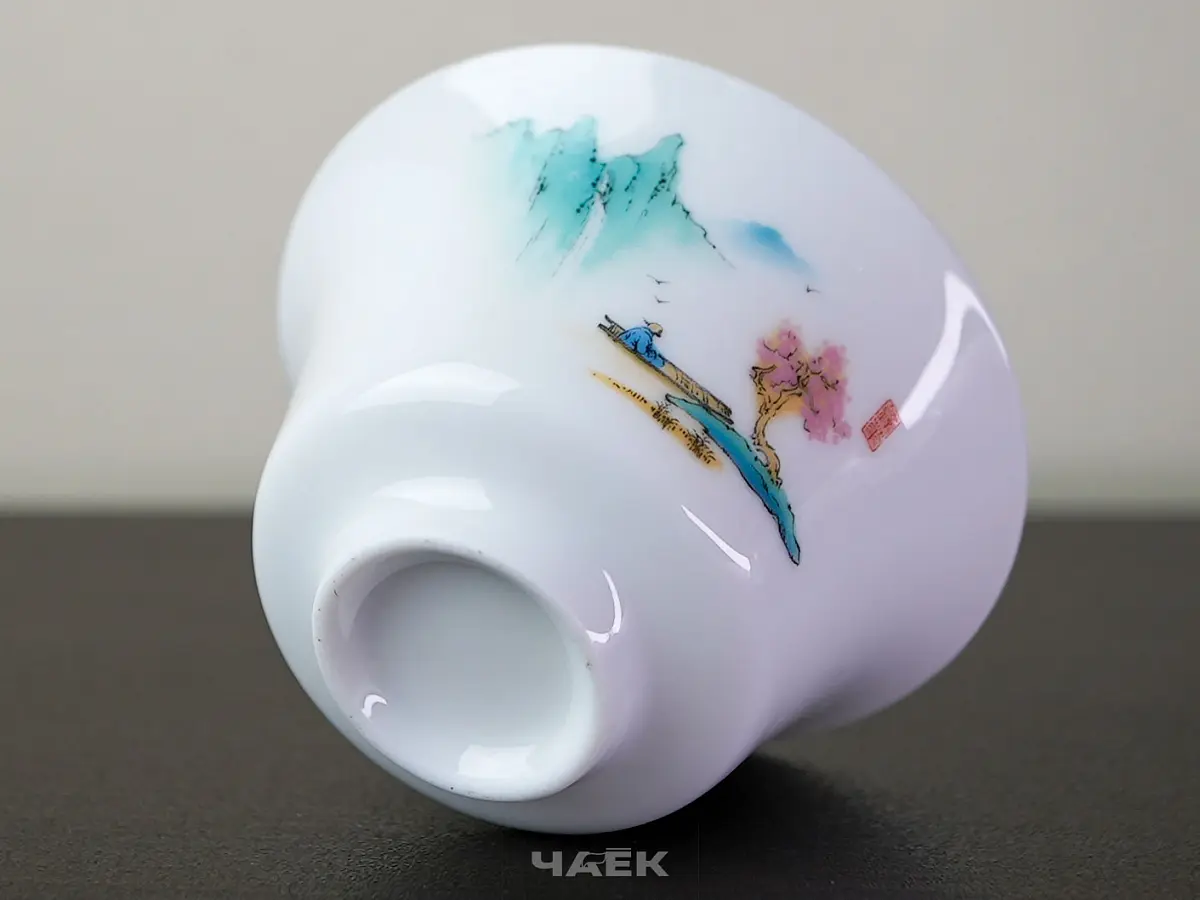 Гайвань № 100, фарфор, 95 мл