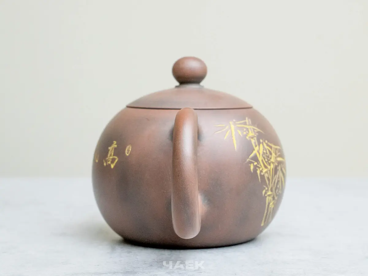 Чайник из Гуанси № 174, керамика Циньчжоу, 134 мл