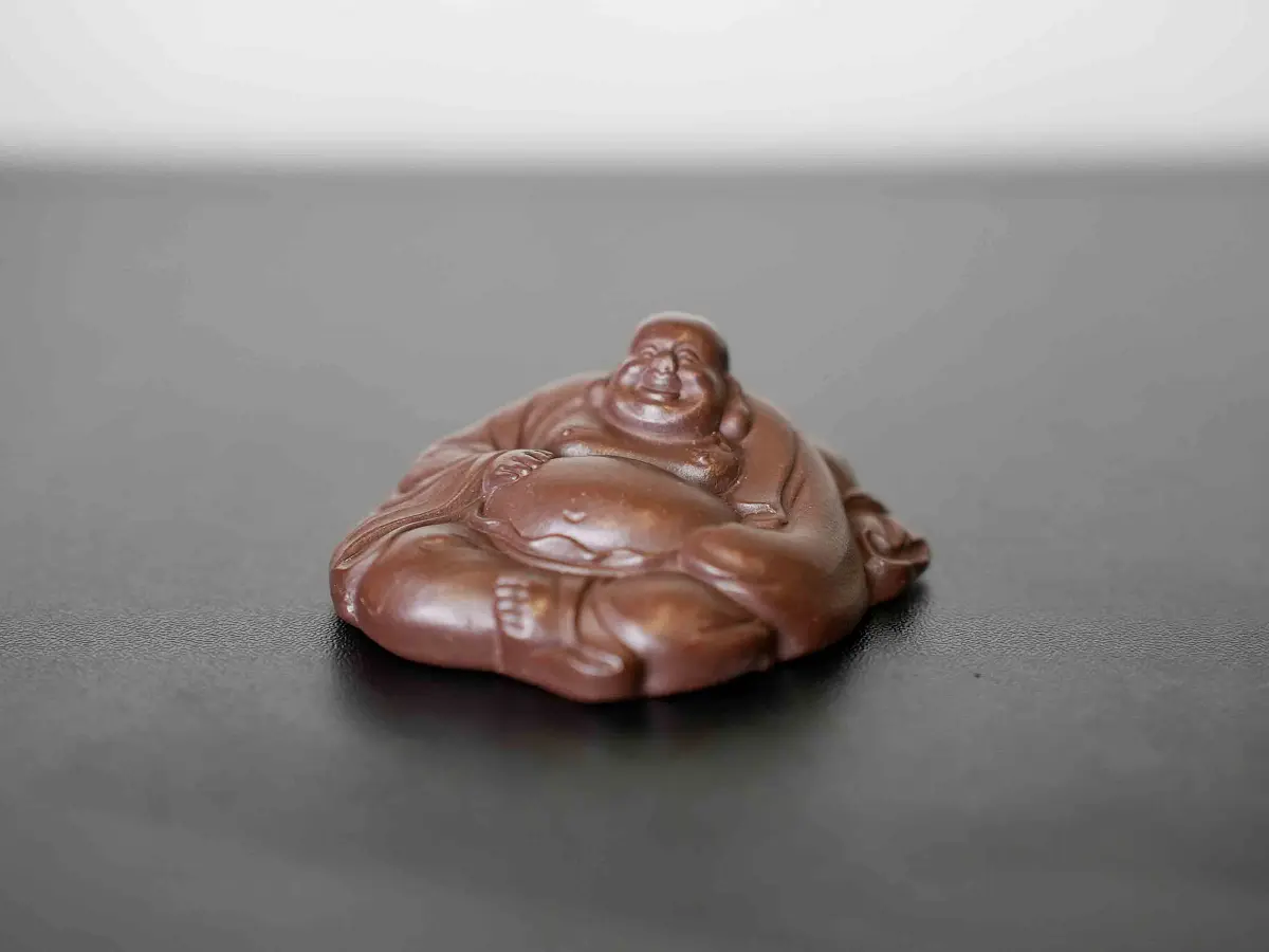 Чайная фигурка «Хотэй» № 43, исинская глина