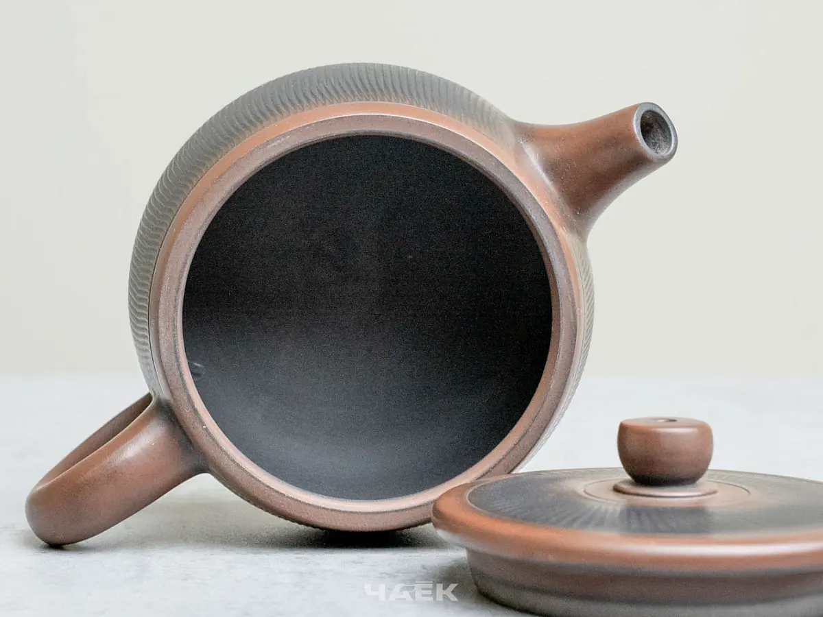 Чайник из Гуанси № 166, керамика Циньчжоу, 95 мл