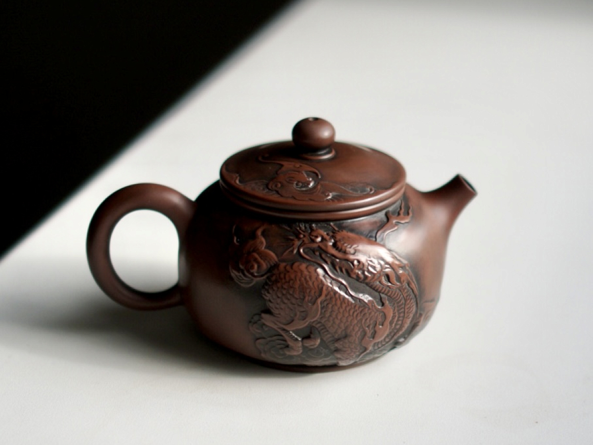 Чайник из Гуанси №28, керамика Циньчжоу, 220 мл