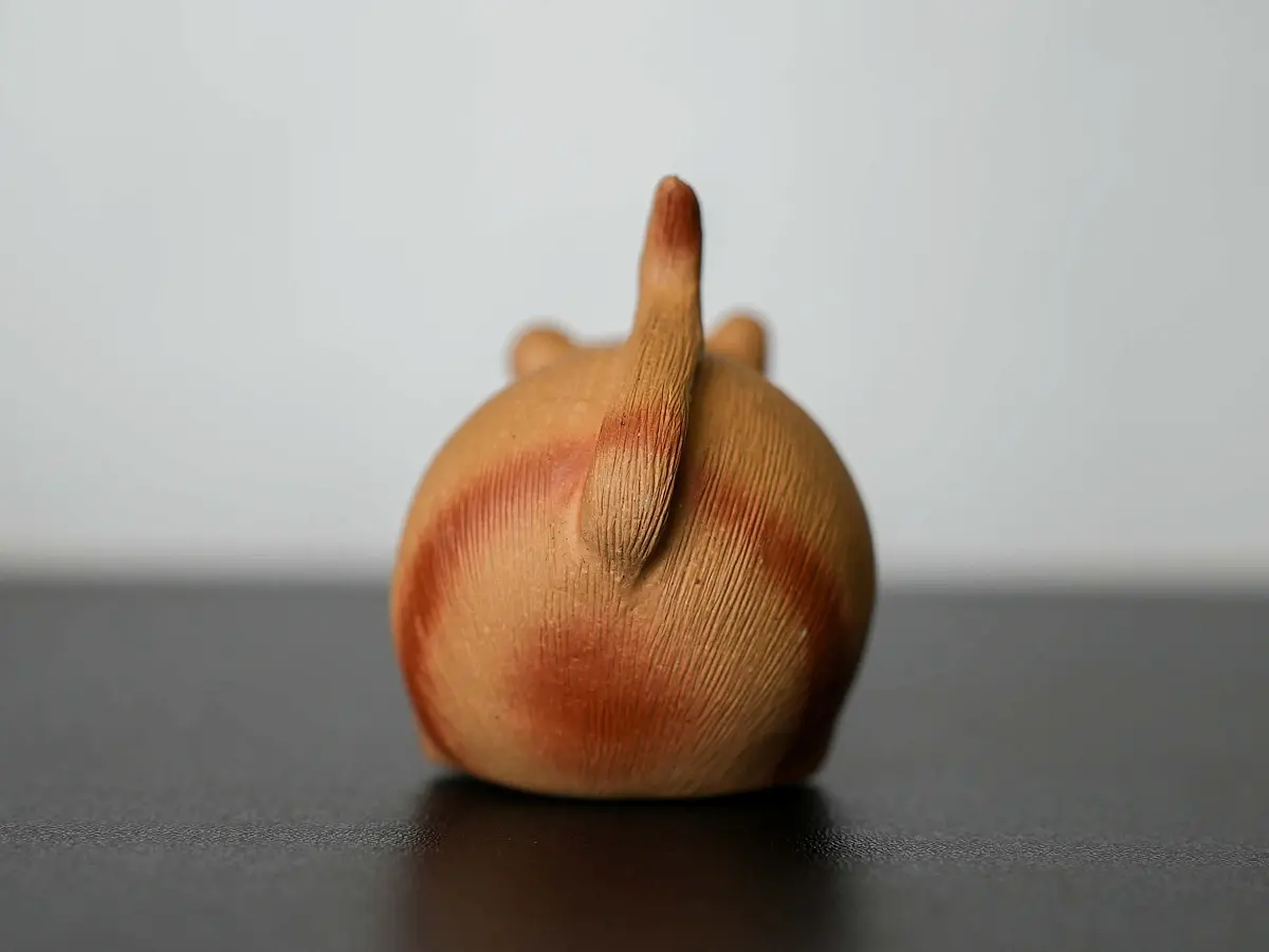 Чайная фигурка «Кот Васька» № 39, исинская глина