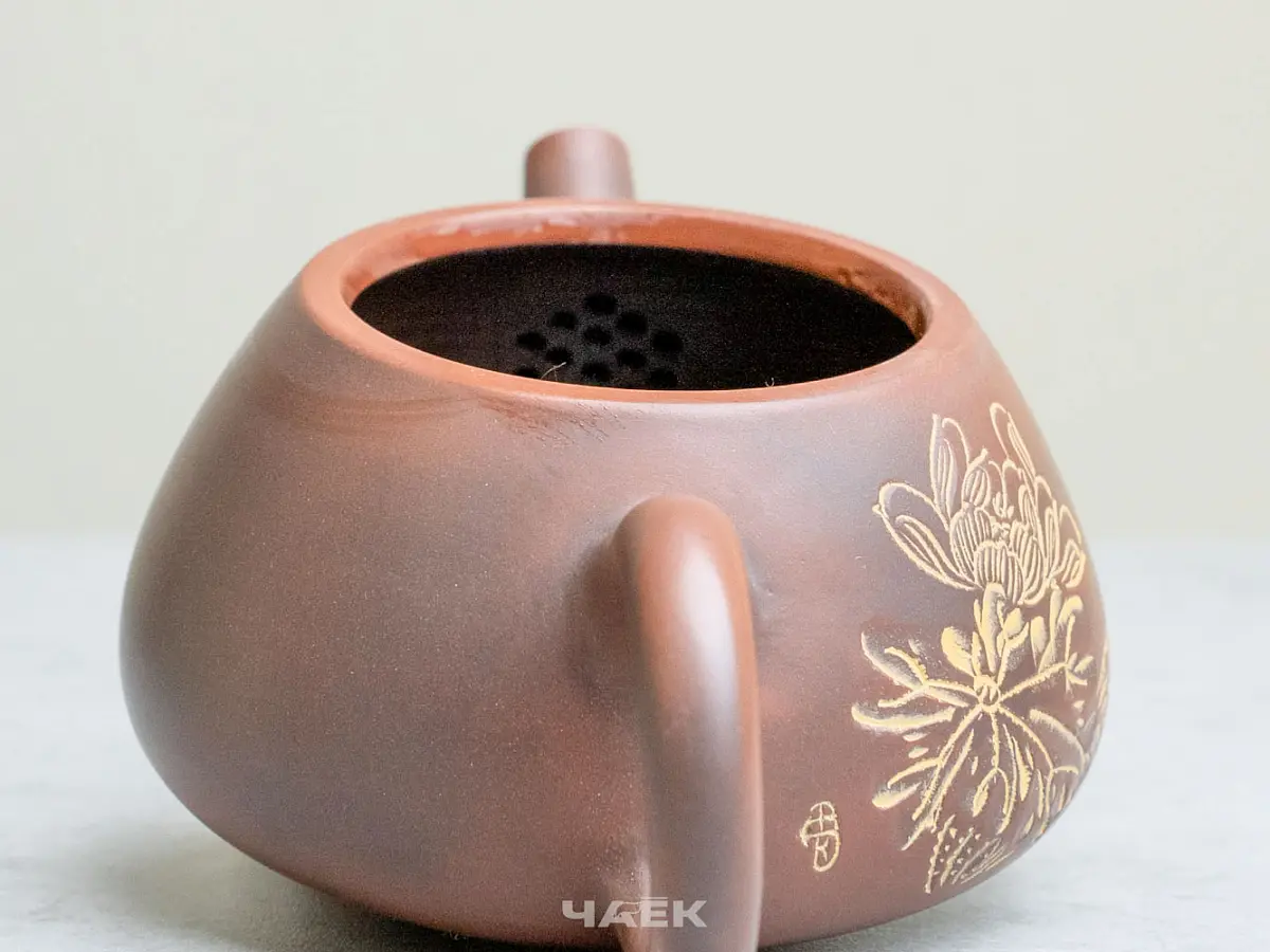 Чайник из Гуанси № 189, керамика Циньчжоу, 115 мл