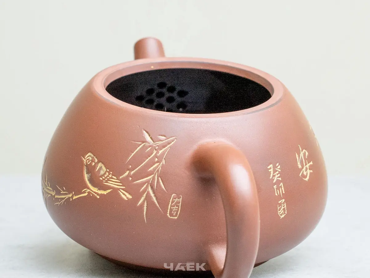 Чайник из Гуанси № 151, керамика Циньчжоу, 158 мл