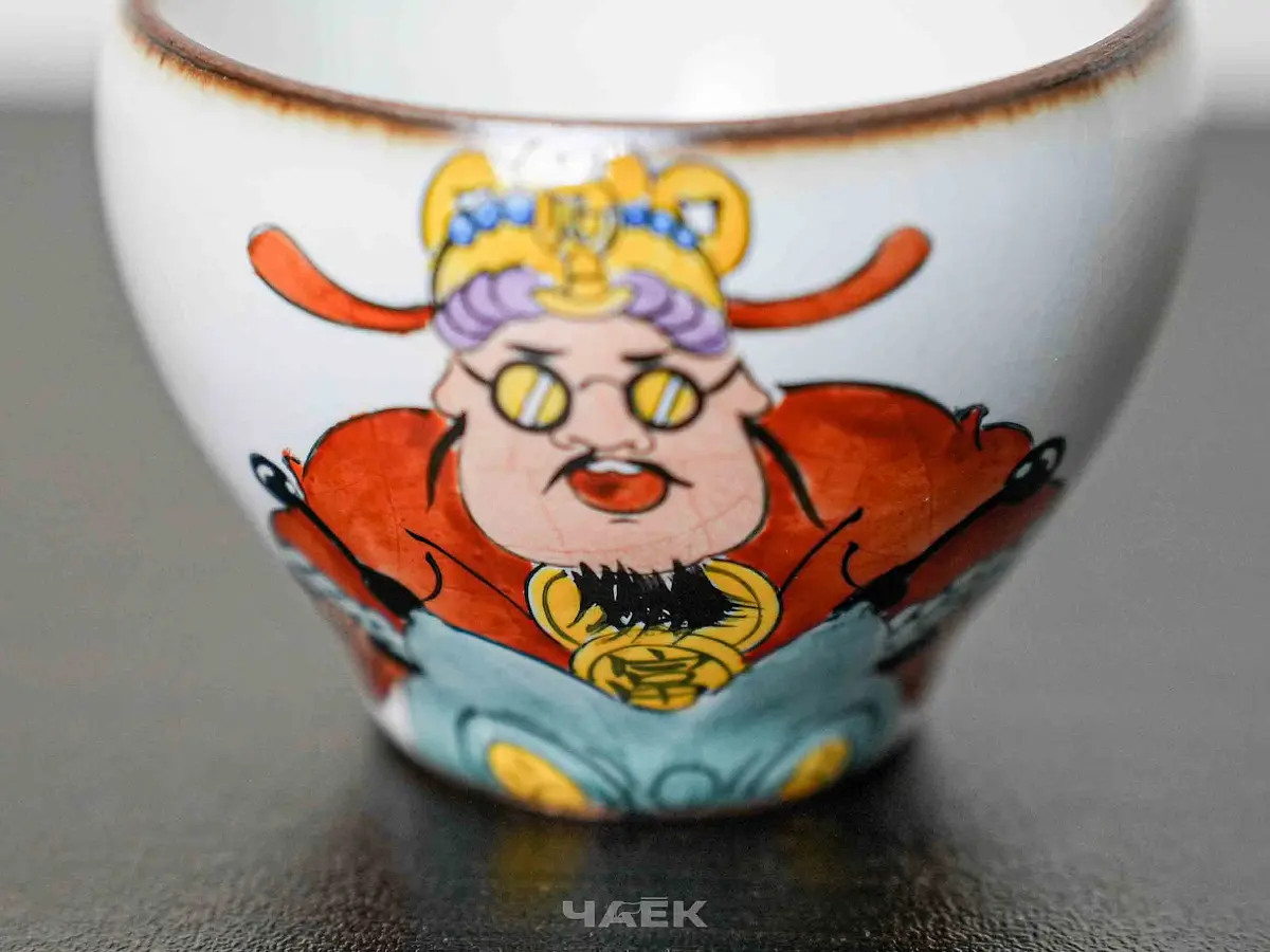 Пиала № 276, керамика Цзиндэчжэнь, 66 мл