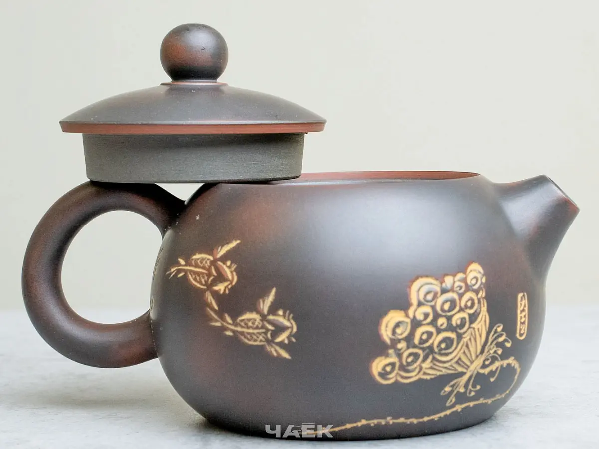 Чайник из Гуанси № 156, керамика Циньчжоу, 150 мл
