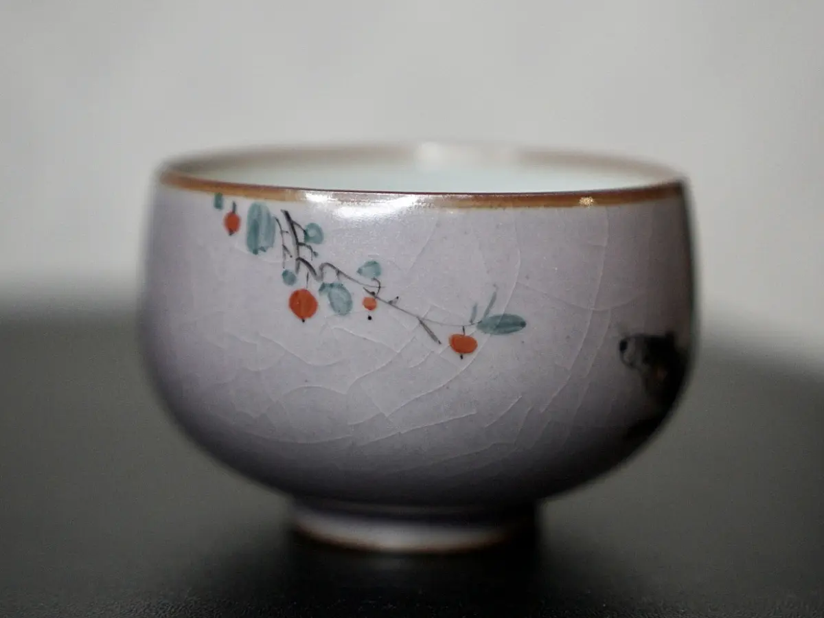 Пиала «Крыса» № 75, керамика Цзиндэчжэнь, 106 мл