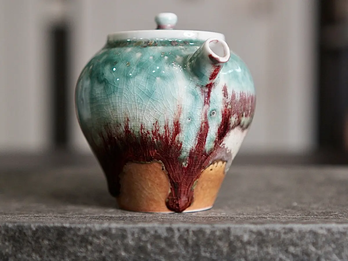 Чайник 17, керамика Цзиндэчжэнь, 212 мл