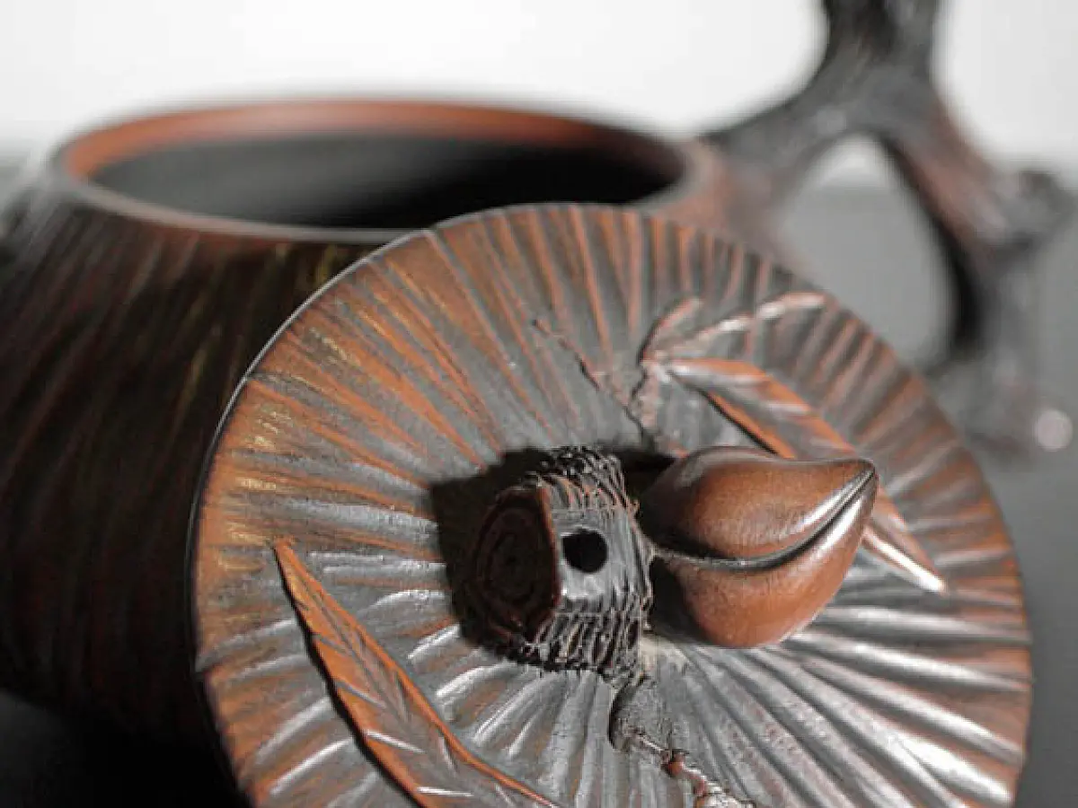 Чайник из керамики Цзяньшуй, 198 мл, № 74