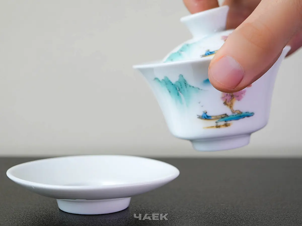 Гайвань № 100, фарфор, 95 мл