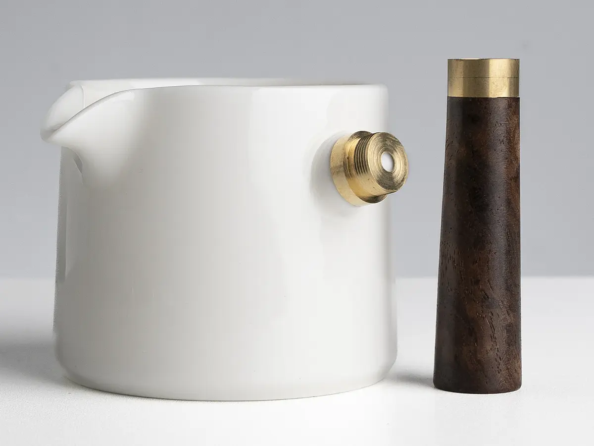 Сливник № 67, фарфор Дэхуа, 220 мл