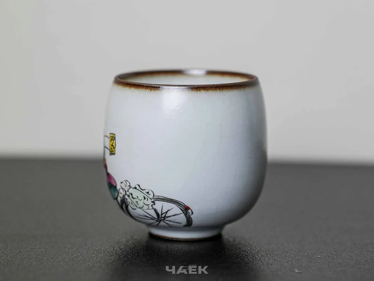 Пиала № 280, керамика Цзиндэчжэнь, 85 мл