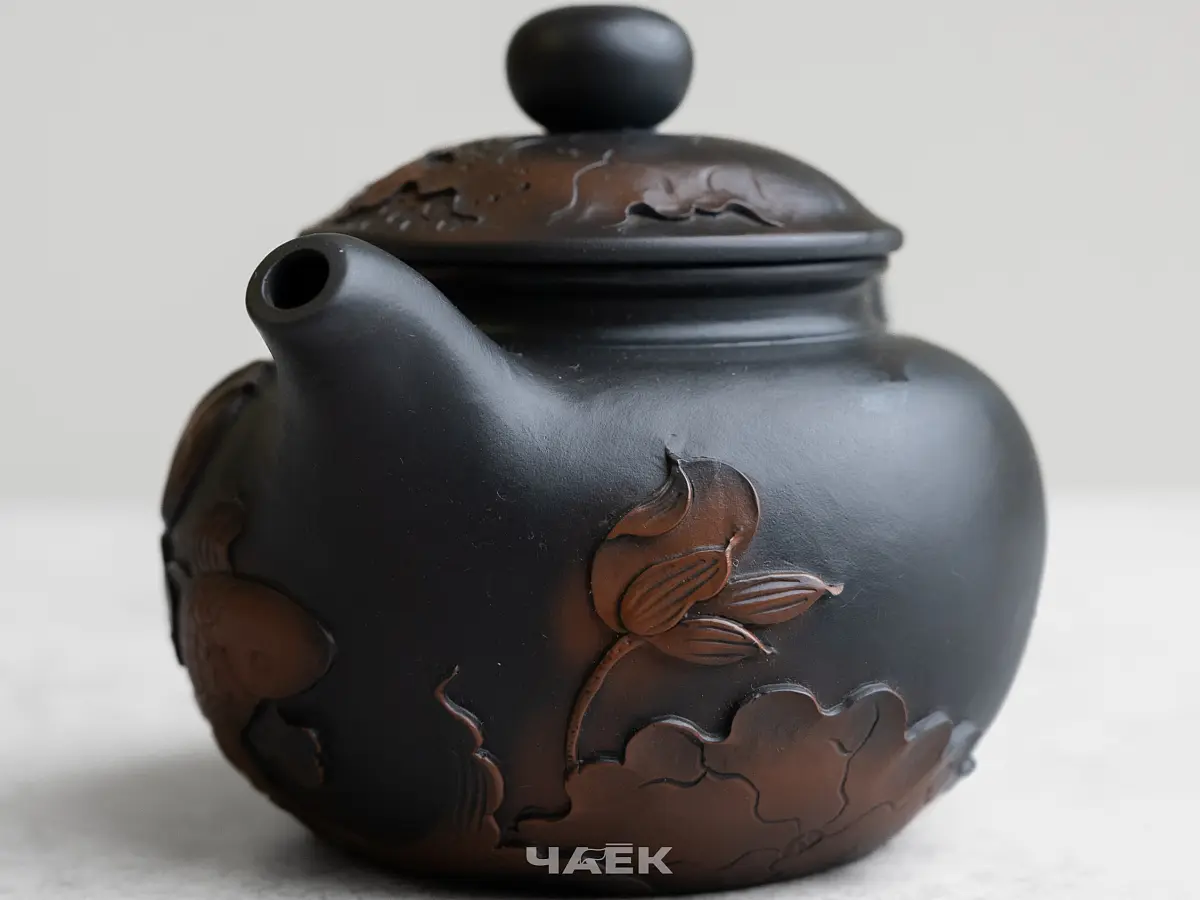 Чайник № 147 из керамики Цзяньшуй, 185 мл