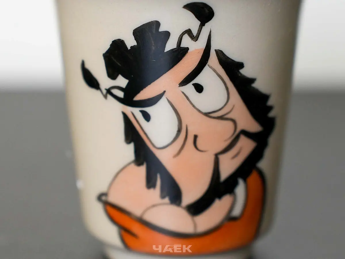 Пиала № 300, керамика Цзиндэчжэнь, 60 мл