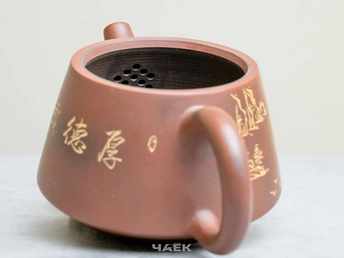 Чайник из Гуанси № 159, керамика Циньчжоу, 173 мл