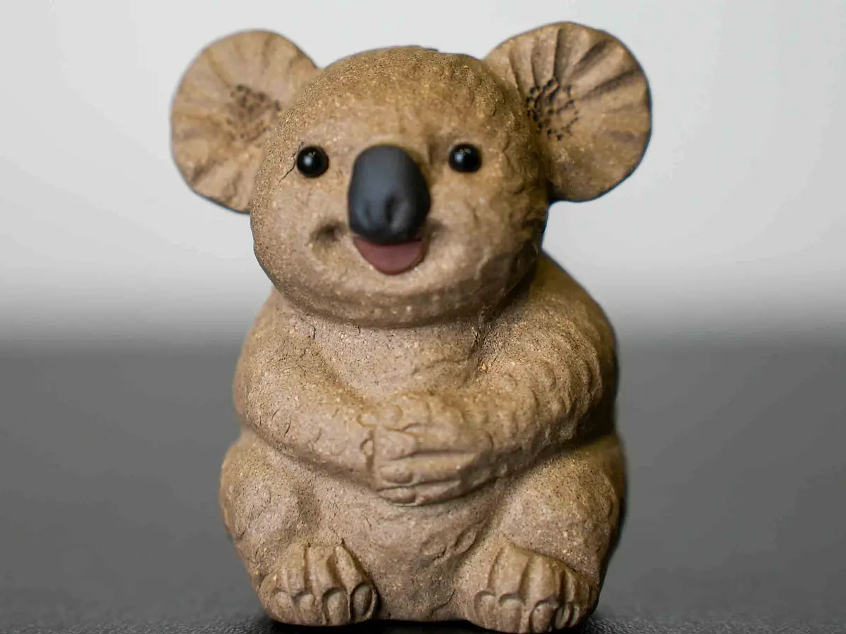 Чайная фигурка «Коала» № 55, исинская глина