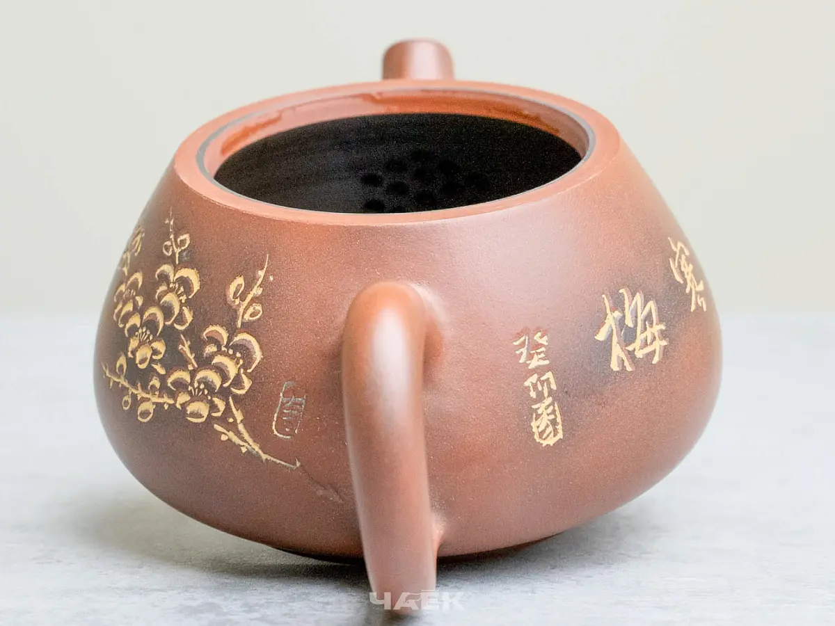 Чайник из Гуанси № 187, керамика Циньчжоу, 108 мл