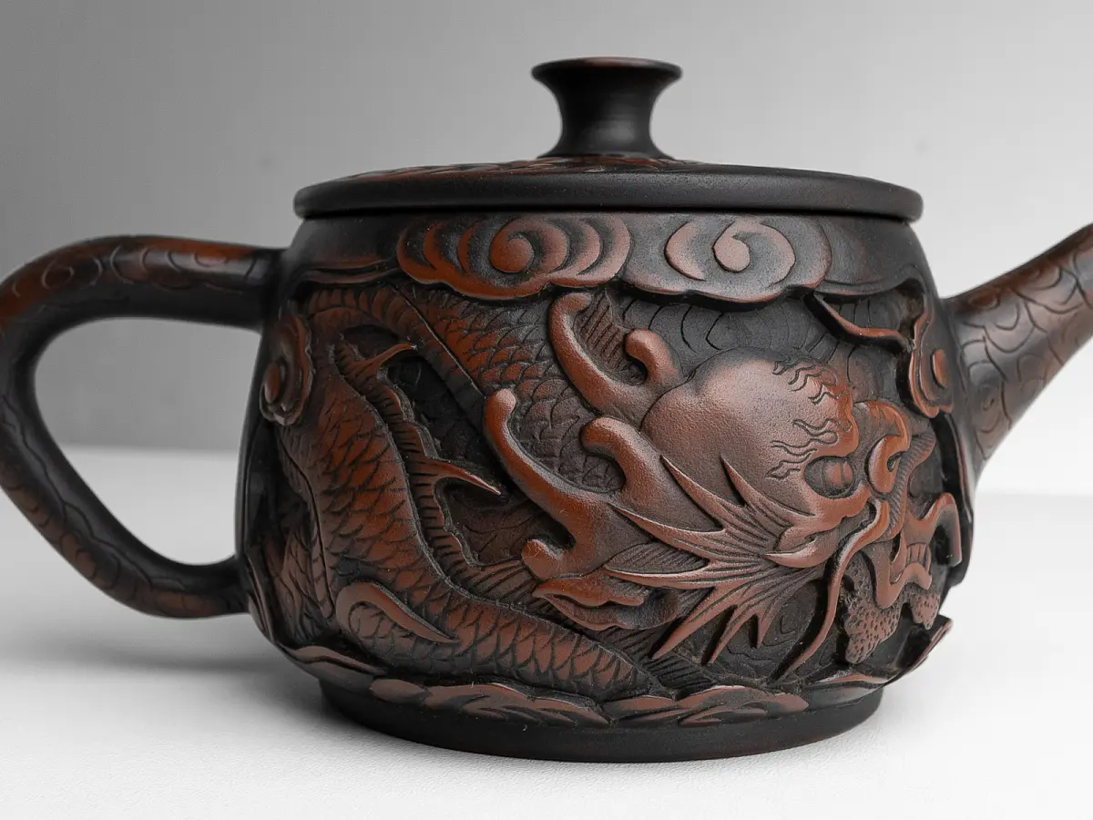 Чайник № 802 из керамики Цзяньшуй, 224 мл