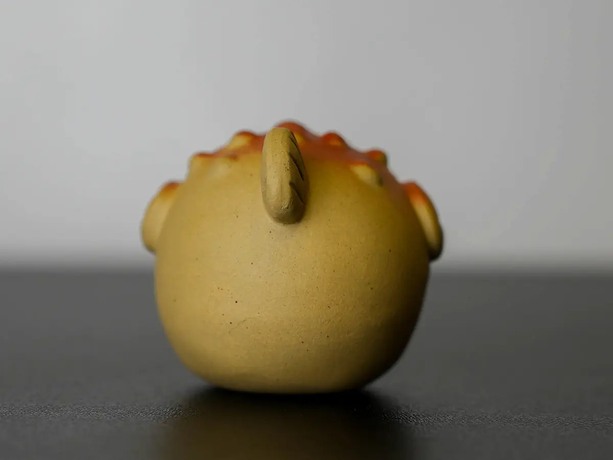 Чайная фигурка «Рыба Фугу» № 38, исинская глина