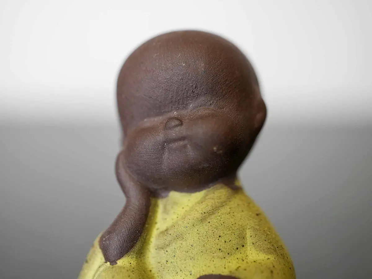 Чайная фигурка «Мечтаю о чае» № 100, исинская глина